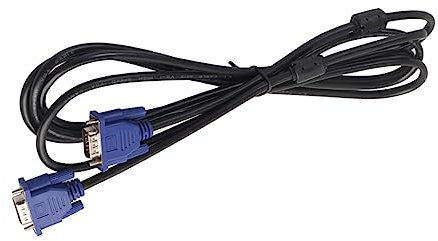 CIYODO Vga to Vga Cable 3m Black Cable Full Ferrite Cores Monitor Projector Laptop