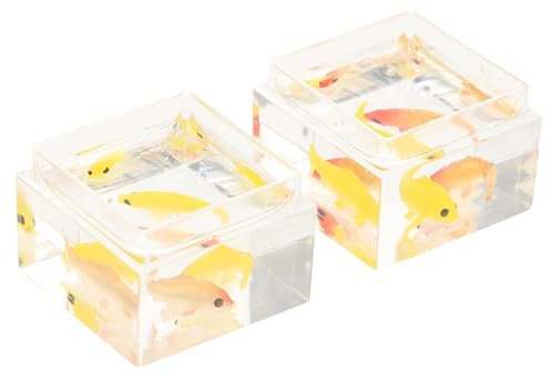 BESTonZON Pecera Miniatura Simulación Accesorio Decorativo para Decoración De Casa