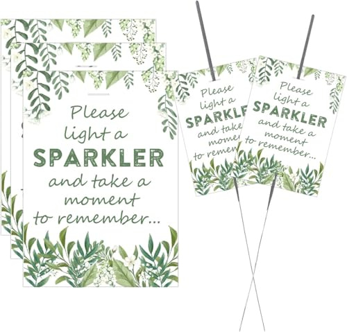 Life Memorial Cards 50 Pcs Green Leaves Celebration Memorial Funeral Cards - Memory Card for Celebration of Life For Funeral,Wedding,Anniversary,Baby Showers,Birthday,Graduation, Retirement 4 x 6 Inc