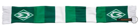 Werder Bremen Schal Shorty Streifen – Kinder-Schal mit Werder-Raute, 100% Polyacryl