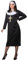 Wicked Costumes Kostüm Nonne mit Kreuz für Erwachsene, Größe XL (50-52)