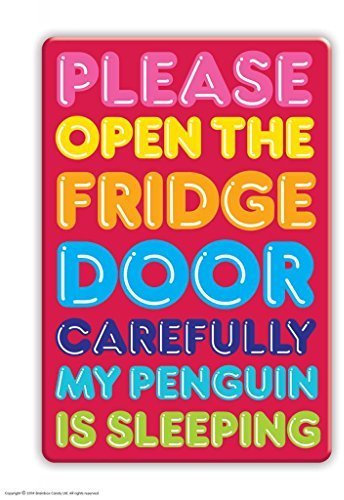 My Penguin Is Sleeping Fridge Magnet
