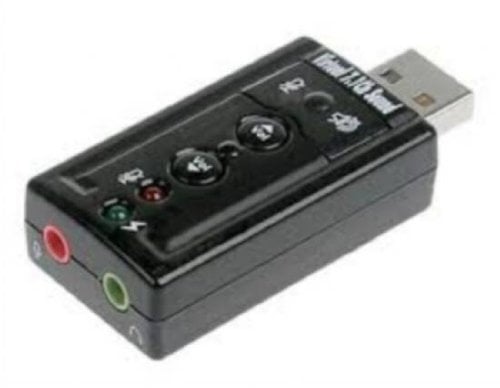 Link LK70777 Adattatore USB-Audio per Microfono, Casse O Cuffie
