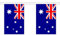 Top Brand Australien Kleine Wimpelkette