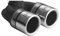 CARTUNER Auspuffblende 451 Facelift 2x60mm Edelstahl in Sportauspuff Optik