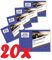 Avery Zweckform 222-10 Fahrtenbuch für PKW (A6 quer, 40 Blatt) 10er Pack, weiß (20 Stück)
