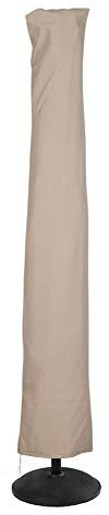 LZQpearl Funda Impermeable Sombrilla, Tela Oxford A Prueba De Rasgaduras Resistente Cubierta para Sombrilla Voladiza Extra Grande, Impermeable, A Prueba De Viento, Anti-UV (Beige,240 * 57CM)