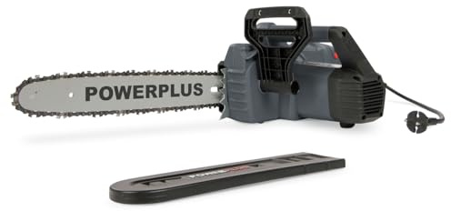 Powerplus elektrische Kettensäge POWEG10100 - elektrische Säge 2000W, mit 350 mm Schwert und automatischer Kettenschmierung, Gartengeräte für einfache & anspruchsvolle Gartenarbeit