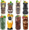 Set di 8 tazze in ceramica TIKI Hawaiian Party Cute Exotic Cocktail Bicchieri Hawaiian TIKI Mug - 8 pezzi L