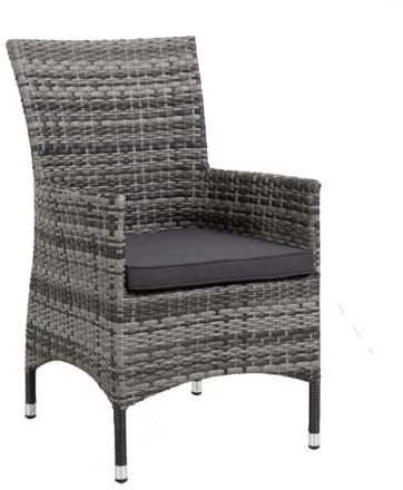 Primaster Dining Sessel Nardo XL Alu Rahmen Gartenstuhl Gartensessel