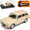 IXO Volkwagen 1500 Typ 3 Kombi Variant Beige 1961-1973 1/43 Modell Auto mit individiuellem Wunschkennzeichen
