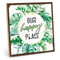 TypeStoff Holzschild mit Spruch – happy palce – im Vintage-Look mit Zitat als Geschenk und Dekoration zum Thema Lieblingsplatz - HS-01191