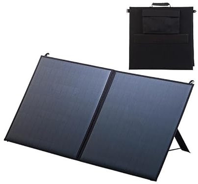 revolt Panel: Mobiles und faltbares Solarpanel mit 80 Watt und Laderegler bis 10 A (Solarpanel mit Regler, Notebook)