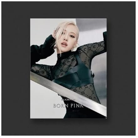 Born Pink 2. Album Digipack Version CD + Booklet + Selfie-Fotokarte + Akkordeon-Liedtexte Papier + Tracking (Rosé-Version)