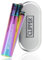 WIENS3D Clipper Feuerzeug mit Gravur Personalisiert incl. Box aus Metall | Edition ICY Rainbow | Gasfeuerzeug mit Name Personalisiert