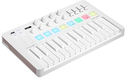 Arturia MiniLab 3 Alpine White - Tastiera master