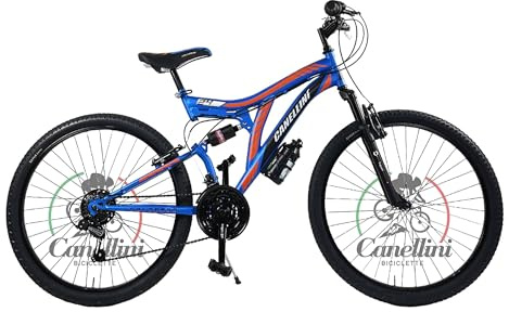 BICICLETTE CANELLINI Fahrrad für Kinder, Vollfeder, 24 Colorado, Räder 24 Zoll