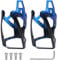 Belle Vous Lot de 2 Porte-bidons Bleus pour Vélo - Accessoire Porte Gourde Velo Leger pour Boissons Sportives - Porte Bidon Solide pour Velo de Route et VTT - Support avec Vis