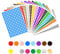 Jaimela 3264 Stück Runde Punktaufkleber Klebepunkte Etiketten Markierungspunkte, 16 Farben Bunte Selbstklebende Klebepunkte Aufkleber (10mm)