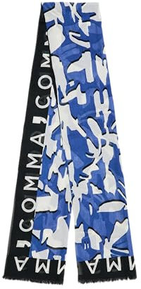 comma Tuch aus Modalmix royalblau 1