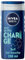 NIVEA MEN Gel Douche Ultra Charge 3-en-1 (1 x 250 ml), gel douche homme édition spéciale football, 3-en-1 cheveux, corps et visage, soin lavant corps pour homme au parfum marin vivifiant
