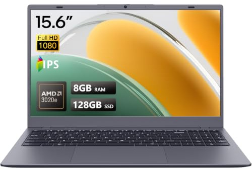 MARGOLAI 14 inch FHD Laptop Computer, 8GB DDR4 RAM/256GB SSD, N5095 Processor (Up to 2.9GHz), Thin & Portable Notebook PC, WiFi, BT4.2 (Space Gray)