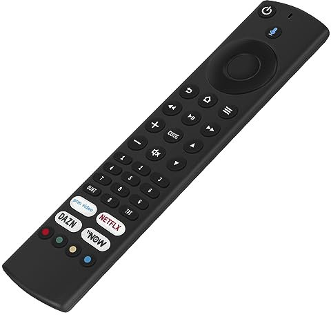 AULCMEET Télécommande Universelle de Remplacement Fit for Toshiba CT-8566 65QF5D63DA 55QF5D63DA 50QF5D63DA 50CF630 55CF63 49GUB7066 49VLX7010 49VLX7020 55GUB7060 55GUB7062 65GUB7140-with Voice Search