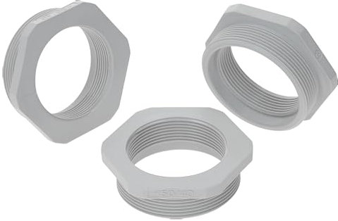 3 Stück Kalitec G6504000 Reduktion M50/M40 Kunststoff lichtgrau