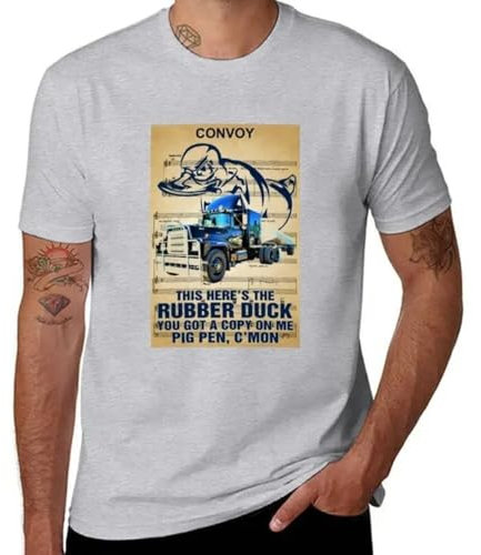 Convoy This here’s The Rubber Duck You got a Copy on me Poster T-Shirt Grey M
