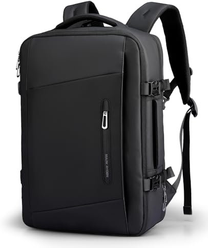 MARK RYDEN Vacuum Storage Backpack, Large Capacity Travel Storage Shoulder Bag, Travel Business Backpack, Luggage Replacement Fit 15.6 Inch Laptop, Vacuum pump not included