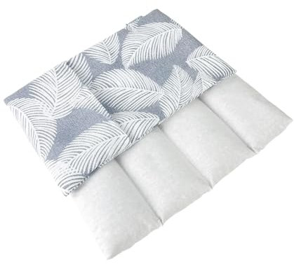 Saco térmico de semillas de trigo con funda lavable.20 x 30cm (hojas)