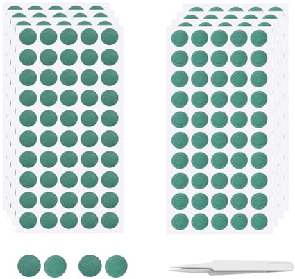 VZU Pack of 400 18650 Lithium Batteries Insulator Rings - Self-Adhesive Insulation Paper Seal, Repair Accessories, Pack of 200 Hollow Rings + 200 Pieces Solid Rings Adhesive Paper