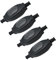 SHINEOFI Interruptor Ip65 250v 3A Doble Accesorios Práctico Material Duradero Uso Hogar y Exterior 4 Piezas