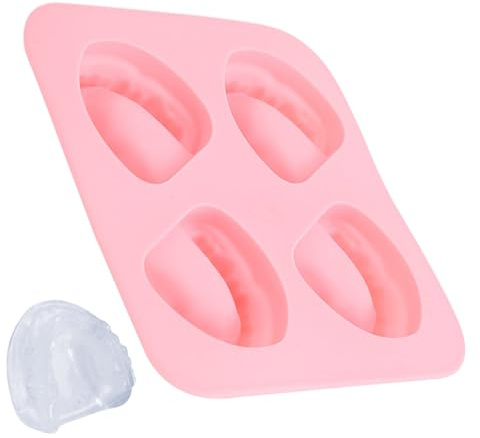 Gebiss Ice Tray, 4 Loch Prothese Zähne Geformte Eiswürfelform, Eiswürfel Formen, Zahnförmige Silikon Eisform Für Gefrierschrank, Für Zahnarzt, Party, Gastgeschenk Am Aprilscherz, Halloween