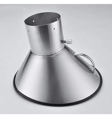 Campana extractora de humos industrial de acero inoxidable personalizada: colector de humos de soldadura y eliminación de polvo for la ventilación del taller.(Outer diameter 152mm)