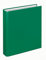 VELOFLEX 1153040 - Ringbuch Basic, DIN A5, 1 Stück, grün, Füllhöhe 25 mm, Ringordner mit 4 Ring-Mechanik, Ordner schmal