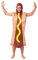Bristol Novelty AC493 Hotdog Kostüm, Einheitsgröße, Mehrfarbig