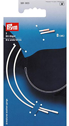 Prym Reggiseno con Ferretto, (115), Bianco, Nylon, Taglia F (115 cm)