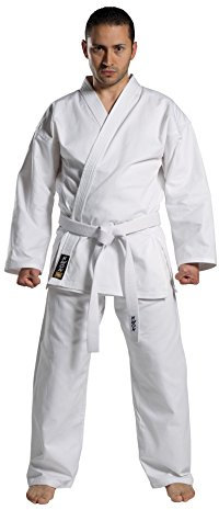 KWON Divisa da Sport di Combattimento Taekwondo & Karate 8 OZ, Bianco (Weiß), 150