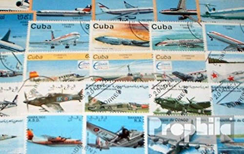Prophila Collection Motive 150 Verschiedene Flugzeuge Marken (Briefmarken für Sammler) Flugzeuge/Ballons/Zeppeline/Luftfahrt
