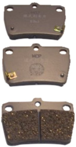 JAPANPARTS PP-256AF Bremsbelagsatz Bremsbeläge Hinten Kompatibel mit TOYOTA RAV 4 II CLA2, XA2, ZCA2, ACA2