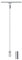 Paulmann URail 2Easy Basic Pendel max. 1x20W E27 Chrom matt/Chrom 230V Metall
