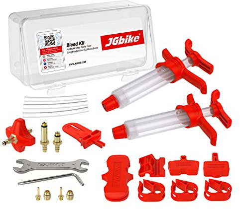 JGbike Standard-Entlüftungskit für SRAM AVID Hayes Formula Hydraulische MTB-Bremsen, einschließlich SRAM Bleeding Edge-Kit OHNE Ölflüssigkeit