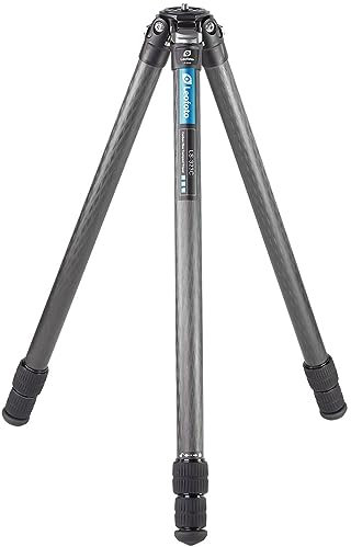 Leofoto - Ranger - Trípode de Carbono para cámaras - Incluye Cabezal esférico - Capacidad de Carga de 20 kg - Pies Extensibles - Altura mínima de 9,5 cm a una Altura máxima de 152 cm - LS-323C