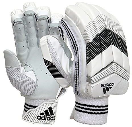 adidas Cricket XT 5.0 Batting Gloves, Adult Right Handed - Limited Edition (Color : White)