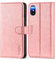 TUCCH Hülle für iPhone XS Max, Stoßfeste Schutzhülle [RFID-Sperrung Schutz] [Kartenfach] [Standfunktion] [Magnet], TPU Case Kompatibel für iPhone XS Max 6,5 Rosagold