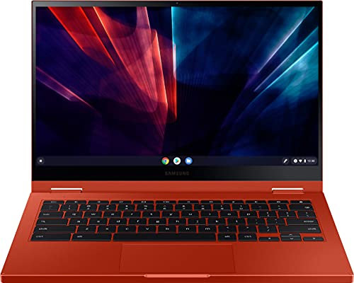 Samsung Galaxy Chromebook 2, 13.3 Intel Core i3-Processor, 128GB, 16GB RAM, Fiesta Red (2021 Model) - XE530QDA-KA1US