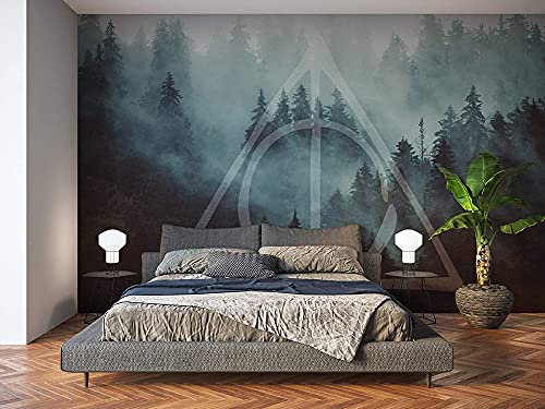Oedim Papier Peint Auto-Adhésif | Forêt Magique | 150 x 100 cm | Décoration muraux de Chambre