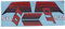 Aufkleber Sticker Dekor Satz Tank kompatibel mit weiße Yamaha DT 50 MX 1983-1985
