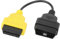 Cavo Diagnostico OBD2, Adattatore per Cavo Diagnostico per Auto Professionale con Connettore Giallo Abs Durevole Può Sostituzione Adattatore Cavo Lettore Codice Errore OBD2 per Fiat Ecu Scan Tool